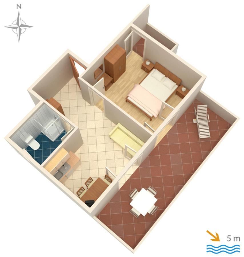 Apartment Mandre 4093B 외부 사진